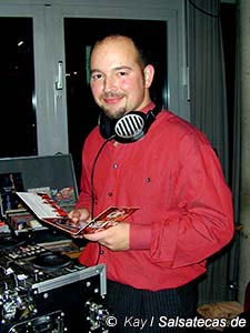 Salsa im Tanzhaus NRW, Dsseldorf: DJ Estefan